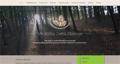 Desktop Screenshot of gobe-zveza.si